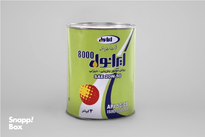 روغن موتور ایرانول 8000 20W-50 SJ (معدنی)